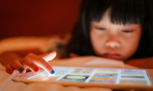   
   According to a study by the Singapore Eye Research Institute, childhood myopia is largely attributed to frequent near-work activities done with handheld devices such as iPads.
