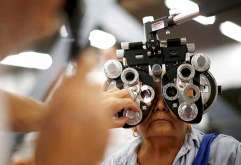  ​There is no cure for glaucoma, but early detection and treatment can help prevent blindness. photo REUTERS