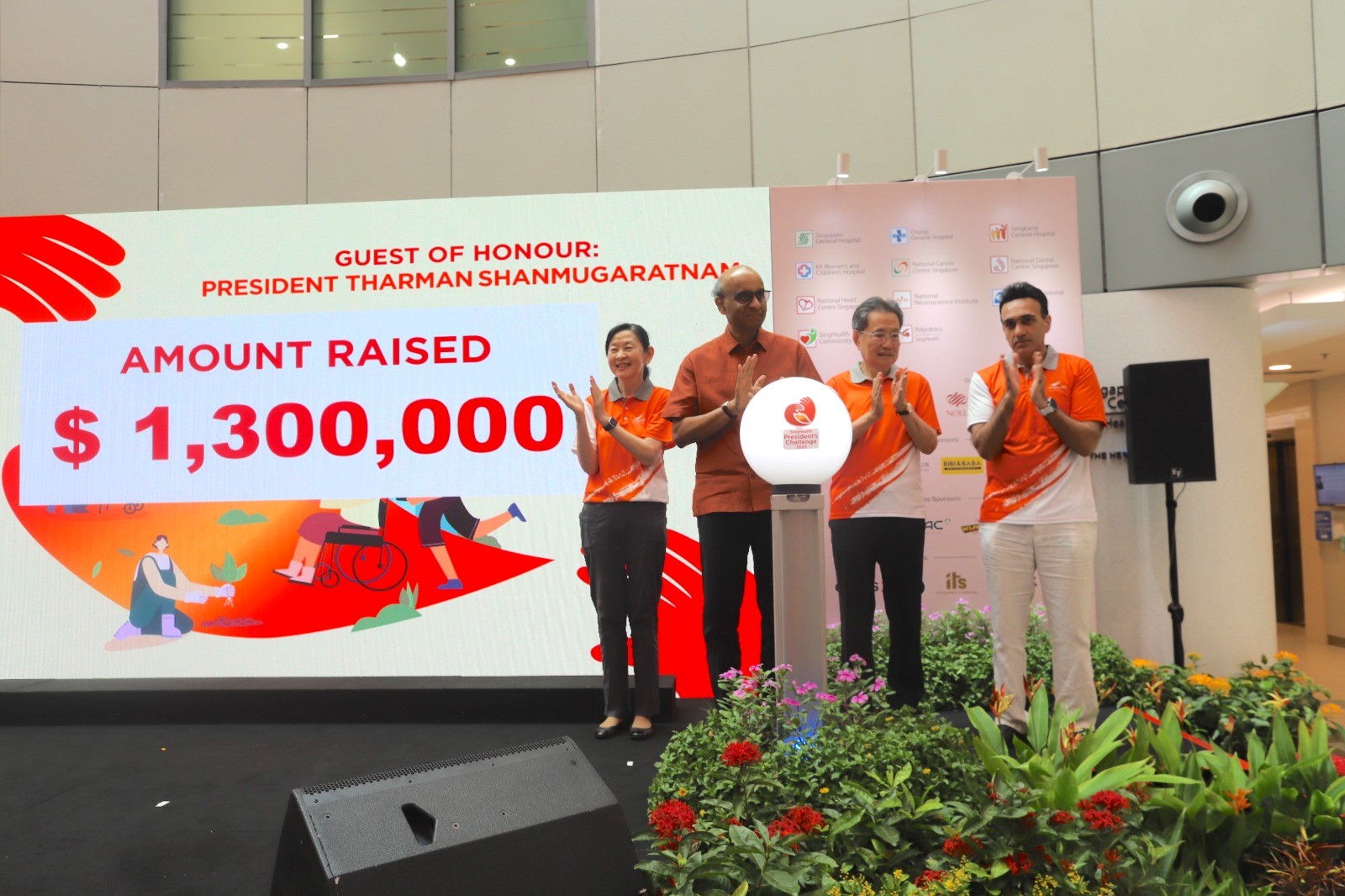 SingHealth raises $1.3 million for President’s Challenge 2023