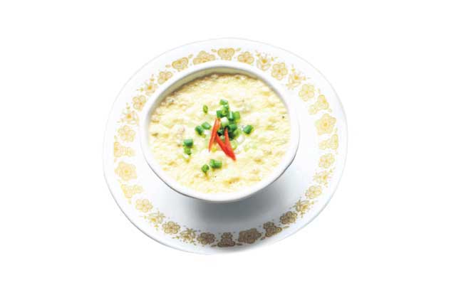 with finely chopped
minced meat
is easy to bite
and swallow.